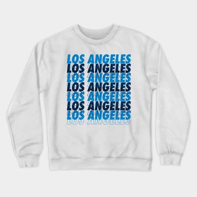 Los Angeles - Echo Graphic Crewneck Sweatshirt by downformytown